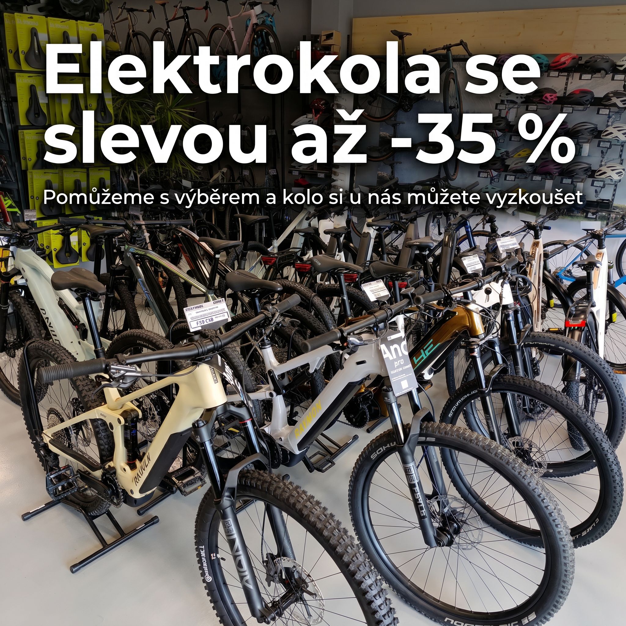 slevnili jsme pro vás elektrokola na prodejně Twinsport v Třebíči