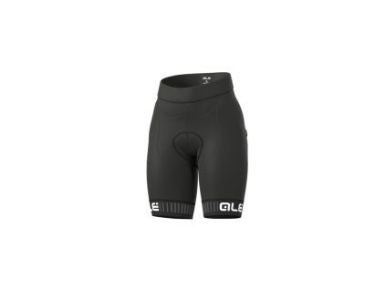 Letní cyklistické kalhoty ALÉ dámské SOLID TRAGUARDO Black