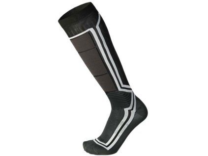 36313 light weight odor zero x static ski sock nero antracite