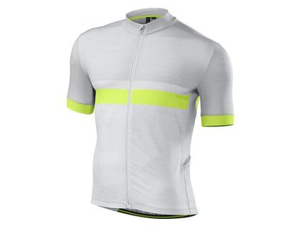Specialized RBX Pro Jersey SS - Light Grey/Neon Yellow