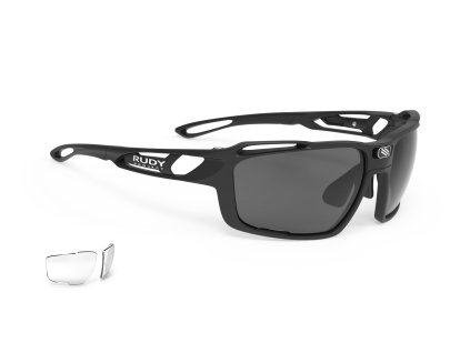 Brýle SINTRYX - Black Matte/RP Optics Smoke Black + Transparent