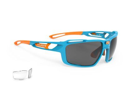Brýle SINTRYX - Azur Gloss/RP Optics Smoke Black + Transparent