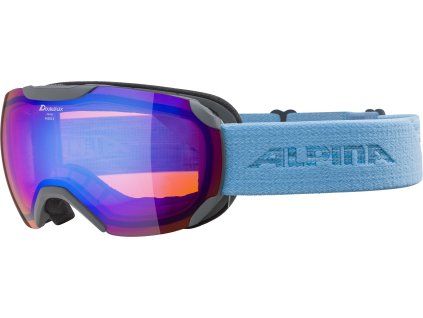 Lyžařské brýle Alpina Pheos S HM - grey/skyblue