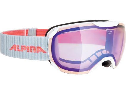 Lyžařské brýle Alpina Pheos S VMM - white