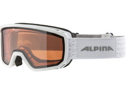 Lyžařské brýle Alpina Scarabeo S QH - white