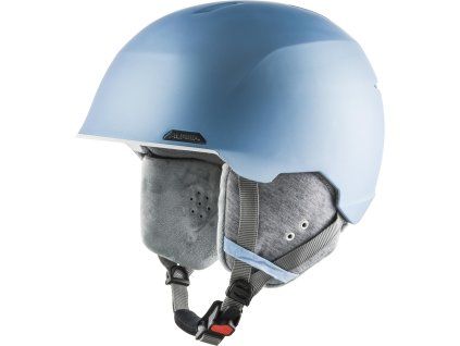 Lyžařská helma Alpina Albona - skyblue/white matt