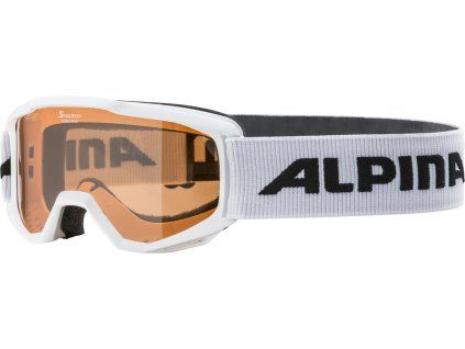 Lyžařské brýle Alpina Piney SH - white