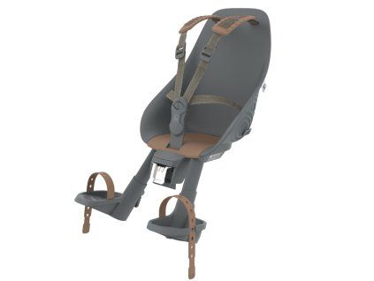 Přední sedačka s upínacím adaptérem Urban Iki - bincho black/kurumi brown