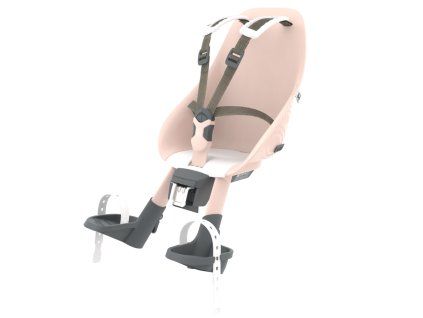 Přední sedačka s upínacím adaptérem Urban Iki - sakura pink/shinju white