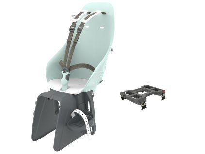 Zadní sedačka s adaptérem na nosič kola Urban Iki - Aotake Mint Blue/Shinju White