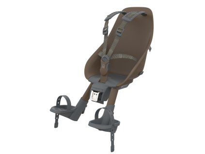 Přední sedačka s upínacím adaptérem Urban Iki - koge brown/bincho black