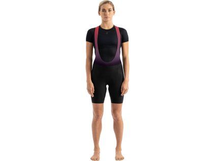 Specialized WOMEN'S  SL BIB SHORT - SAGAN COLLECTION: DECONSTRUCTIVISM - Black (Velikost XS)