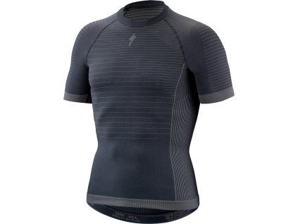 Specialized SEAMLESS BASELAYER SS - Dark Grey (Velikost S)