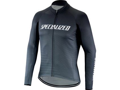 Specialized THERMINAL RBX COMP LOGO TEAM LS JERSEY - Black/Charcoal (Velikost XS)
