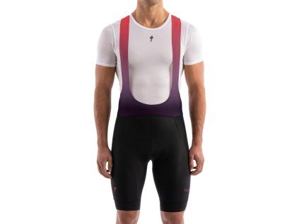 Specialized MEN'S  SL BIB SHORT - SAGAN COLLECTION: DECONSTRUCTIVISM - Red/Black Fade (Velikost S)