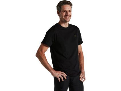 Specialized MEN'S T-SHIRT - SAGAN COLLECTION: DECONSTRUCTIVISM - Black (Velikost S)