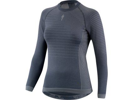 Specialized Seamless Women's LS Baselayer - Dark Grey (Velikost XS/S)
