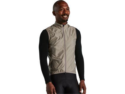 Specialized MEN'S RACE-SERIES WIND GILET - Taupe (Velikost XS)