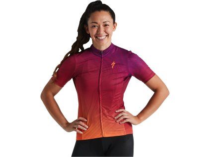 Specialized RBX Comp SS Jersey Women's - Orange Sunset/Violet
