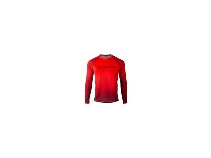 Specialized Enduro Air Long Sleeve Jersey - Rocket Red/Crimson Refraction