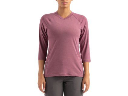 Specialized Women's Andorra drirelease® Merino 3/4 Jersey - Dusty Lilac