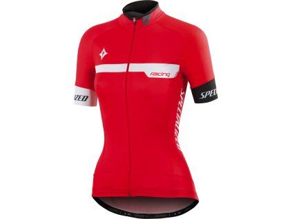 Specialized Women's Team Pro WMN SS Jersey - Red/White