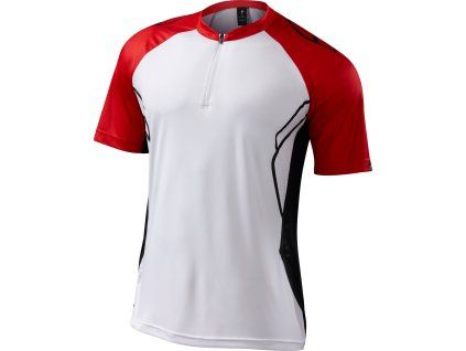 Specialized Atlas XC Pro Jersey - White/Red