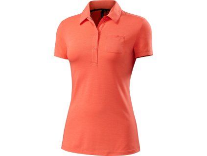 Specialized Women's Utility Polo - Coral Heather