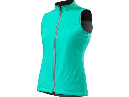 Specialized Women's Utility Reversible Vest - Light Grey/Emerald Green