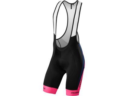 Specialized SL Expert Bib Shorts - Team Navy/Neon Pink