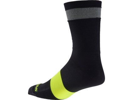 REFLECT TALL SOCK BLK S 2018