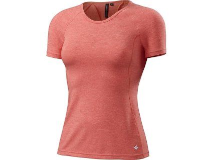 Specialized Shasta Short Sleeve Top - Coral Heather