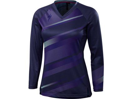 Specialized Andorra Long Sleeve Jersey - Deep Indigo