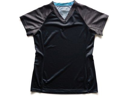 Specialized Women's Andorra Jersey - Black/Charcoal Lightspeed