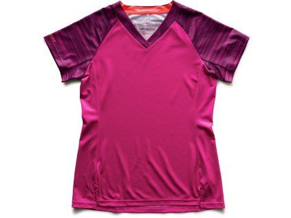 Specialized Women's Andorra Jersey - Cast Berry/Acid Purple Lightspeed