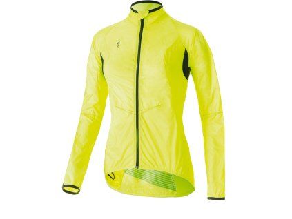 Specialized Deflect Comp Women's Wind Jacket - Neon Yellow
