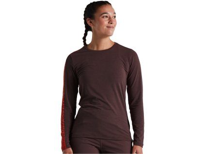 Specialized Women's Trail Long Sleeve Jersey - Cast Umber