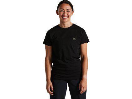 Specialized Women's T-Shirt - Sagan Collection: Deconstructivism - Black