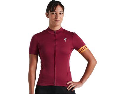 Specialized RBX Sport Logo SS Women's Jersey - Ruby Wine