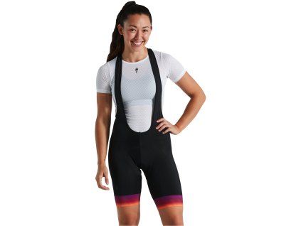 Specialized RBX Comp Women's Bib Short - Orange Sunset/Violet