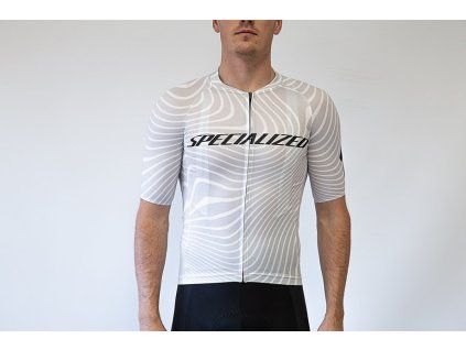 63121 216 APP SL AIR JERSEY SS WHT GRY