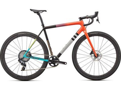 Specialized Crux Pro - Gloss Coral Lilac Fade/Carbon/Limestone/Papaya/Grey/Black