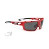 Brýle SINTRYX - Fire Red Gloss/RP Optics Smoke Black + Transparent
