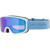 Lyžařské brýle Alpina Scarabeo S HM - white/skyblue