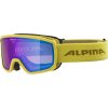 Lyžařské brýle Alpina Scarabeo S HM - curry