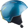 Dětská lyžařská helma Alpina Carat LX - blue/neon yellow