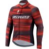 Specialized ELEMENT SL TEAM EXPERT LS JERSEY - Black/Red (Velikost XS)