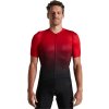 Specialized MEN'S SL AIR SHORT SLEEVE JERSEY - SAGAN COLLECTION: DECONSTRUCTIVISM - Red/Black Fade (Velikost XS)
