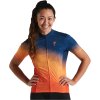 Specialized RBX Comp SS Jersey Women's - Orange Sunset/Dark Blue