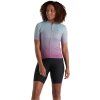 Specialized Women's SL Bicycledelics Jersey - Ice Papaya/Pro Blue